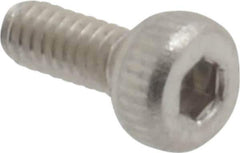 Value Collection - M2x0.40 Metric Coarse Hex Socket Drive, Socket Cap Screw - Grade 18-8 & Austenitic A2 Stainless Steel, Uncoated, Fully Threaded, 5mm Length Under Head - Eagle Tool & Supply
