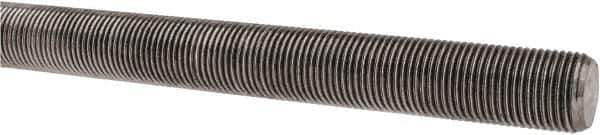 Made in USA - 5/8-18 UNF (Fine), 3' Long, Stainless Steel Threaded Rod - Right Hand Thread - Eagle Tool & Supply