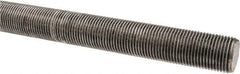 Made in USA - 3/4-16 UNF (Fine), 3' Long, Stainless Steel Threaded Rod - Right Hand Thread - Eagle Tool & Supply