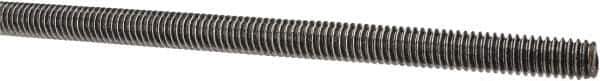 Value Collection - 5/16-18 UNC (Coarse), 3' Long, Alloy Steel Threaded Rod - Right Hand Thread - Eagle Tool & Supply