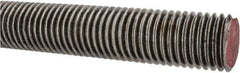 Value Collection - 1-1/8-7 UNC (Coarse), 3' Long, Alloy Steel Threaded Rod - Right Hand Thread - Eagle Tool & Supply