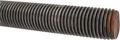 Value Collection - 1-1/4-7 UNC (Coarse), 3' Long, Alloy Steel Threaded Rod - Right Hand Thread - Eagle Tool & Supply