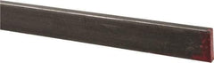 Made in USA - 36" Long x 1/8" High x 1/2" Wide, Mill Key Stock - W-1 (Water Hardening) Tool Steel - Eagle Tool & Supply