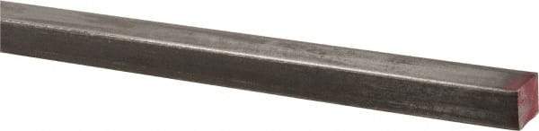 Made in USA - 36" Long x 1/4" High x 5/16" Wide, Mill Key Stock - W-1 (Water Hardening) Tool Steel - Eagle Tool & Supply