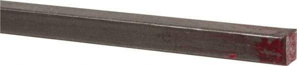 Made in USA - 36" Long x 3/16" High x 3/16" Wide, Key Stock - W-1 (Water Hardening) Tool Steel - Eagle Tool & Supply