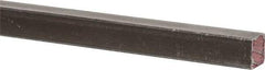 Made in USA - 36" Long x 3/8" High x 3/8" Wide, Key Stock - W-1 (Water Hardening) Tool Steel - Eagle Tool & Supply