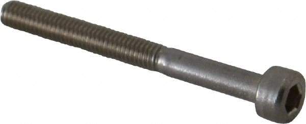 Value Collection - M3x0.50 Metric Coarse Hex Socket Drive, Socket Cap Screw - Grade 18-8 & Austenitic A2 Stainless Steel, Uncoated, Partially Threaded, 30mm Length Under Head - Eagle Tool & Supply