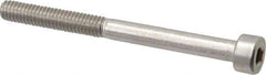 Value Collection - M4x0.70 Metric Coarse Hex Socket Drive, Socket Cap Screw - Grade 18-8 & Austenitic A2 Stainless Steel, Uncoated, Partially Threaded, 45mm Length Under Head - Eagle Tool & Supply