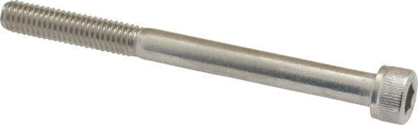 Value Collection - M6x1.00 Metric Coarse Hex Socket Drive, Socket Cap Screw - Grade 18-8 & Austenitic A2 Stainless Steel, Uncoated, Partially Threaded, 70mm Length Under Head - Eagle Tool & Supply
