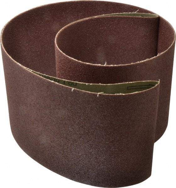 Tru-Maxx - 6" Wide x 89" OAL, 80 Grit, Aluminum Oxide Abrasive Belt - Aluminum Oxide, Medium, Coated - Eagle Tool & Supply