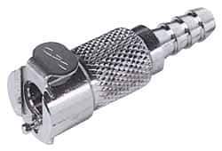 CPC Colder Products - Chrome Plated Brass Push-to-Connect Female Connector - 250 Max psi, Buna Nitrile O-Ring - Eagle Tool & Supply