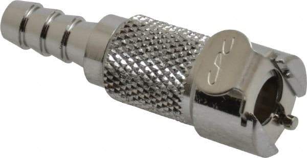 CPC Colder Products - Chrome Plated Brass Push-to-Connect Female Connector - 250 Max psi, Buna Nitrile O-Ring - Eagle Tool & Supply