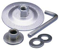 Norton - 3/8" Hole, Wheel Mandrel - 2 to 3" Wheel Diam - Eagle Tool & Supply