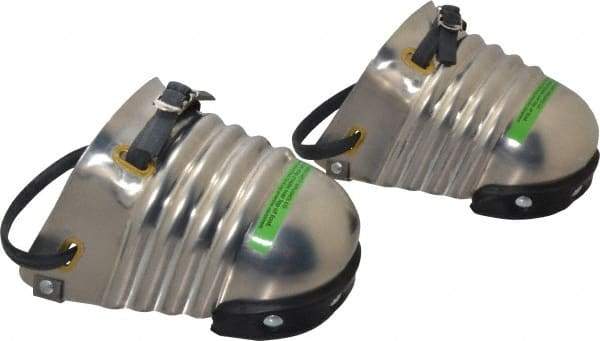 Ellwood Safety - Universal Size, Aluminum Alloy Toe Guards - Eagle Tool & Supply