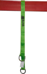 Miller - 6' Long, Cross-Arm Strap - 400 Lb Capacity, Nylon Webbing with Steel D-Rings - Eagle Tool & Supply