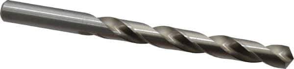 Chicago-Latrobe - 33/64" 118° High Speed Steel Jobber Drill - Bright Finish, Right Hand Cut, Spiral Flute, Straight Shank, 6-5/8" OAL, Standard Point - Eagle Tool & Supply