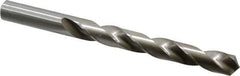 Chicago-Latrobe - 37/64" 118° High Speed Steel Jobber Drill - Bright Finish, Right Hand Cut, Spiral Flute, Straight Shank, 6-5/8" OAL, Standard Point - Eagle Tool & Supply