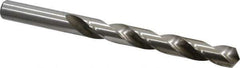 Chicago-Latrobe - 39/64" 118° High Speed Steel Jobber Drill - Bright Finish, Right Hand Cut, Spiral Flute, Straight Shank, 7-1/8" OAL, Standard Point - Eagle Tool & Supply
