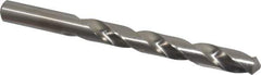 Chicago-Latrobe - 43/64" 118° High Speed Steel Jobber Drill - Bright Finish, Right Hand Cut, Spiral Flute, Straight Shank, 7-1/8" OAL, Standard Point - Eagle Tool & Supply