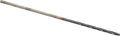 Chicago-Latrobe - 1/32" 135° Cobalt Jobber Drill - TiAlN Finish, Right Hand Cut, Spiral Flute, Straight Shank, 1-3/8" OAL, Standard Point - Eagle Tool & Supply