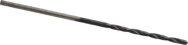Chicago-Latrobe - 3/64" 135° Cobalt Jobber Drill - TiAlN Finish, Right Hand Cut, Spiral Flute, Straight Shank, 1-3/4" OAL, Standard Point - Eagle Tool & Supply
