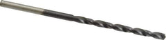 Chicago-Latrobe - 7/64" 135° Cobalt Jobber Drill - TiAlN Finish, Right Hand Cut, Spiral Flute, Straight Shank, 2-5/8" OAL, Split Point - Eagle Tool & Supply