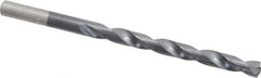 Chicago-Latrobe - 15/64" 135° Cobalt Jobber Drill - TiAlN Finish, Right Hand Cut, Spiral Flute, Straight Shank, 3-7/8" OAL, Split Point - Eagle Tool & Supply