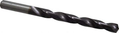 Chicago-Latrobe - 13/32" 135° Cobalt Jobber Drill - TiAlN Finish, Right Hand Cut, Spiral Flute, Straight Shank, 5-1/4" OAL, Split Point - Eagle Tool & Supply