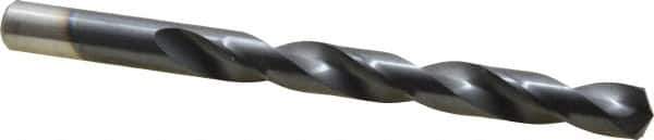 Chicago-Latrobe - 29/64" 135° Cobalt Jobber Drill - TiAlN Finish, Right Hand Cut, Spiral Flute, Straight Shank, 5-5/8" OAL, Split Point - Eagle Tool & Supply