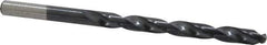 Chicago-Latrobe - Letter A 135° Cobalt Jobber Drill - TiAlN Finish, Right Hand Cut, Spiral Flute, Straight Shank, 3-7/8" OAL, Split Point - Eagle Tool & Supply