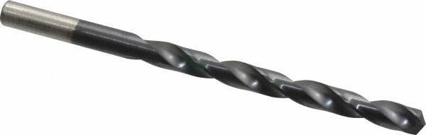 Chicago-Latrobe - Letter B 135° Cobalt Jobber Drill - TiAlN Finish, Right Hand Cut, Spiral Flute, Straight Shank, 4" OAL, Split Point - Eagle Tool & Supply
