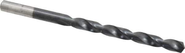 Chicago-Latrobe - Letter C 135° Cobalt Jobber Drill - TiAlN Finish, Right Hand Cut, Spiral Flute, Straight Shank, 4" OAL, Split Point - Eagle Tool & Supply