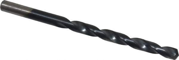 Chicago-Latrobe - Letter G 135° Cobalt Jobber Drill - TiAlN Finish, Right Hand Cut, Spiral Flute, Straight Shank, 4-1/8" OAL, Split Point - Eagle Tool & Supply