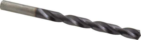 Chicago-Latrobe - Letter T 135° Cobalt Jobber Drill - TiAlN Finish, Right Hand Cut, Spiral Flute, Straight Shank, 4-7/8" OAL, Split Point - Eagle Tool & Supply