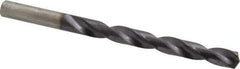 Chicago-Latrobe - Letter T 135° Cobalt Jobber Drill - TiAlN Finish, Right Hand Cut, Spiral Flute, Straight Shank, 4-7/8" OAL, Split Point - Eagle Tool & Supply