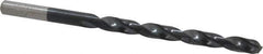 Chicago-Latrobe - #2 135° Cobalt Jobber Drill - TiAlN Finish, Right Hand Cut, Spiral Flute, Straight Shank, 3-7/8" OAL, Split Point - Eagle Tool & Supply