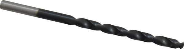 Chicago-Latrobe - #16 135° Cobalt Jobber Drill - TiAlN Finish, Right Hand Cut, Spiral Flute, Straight Shank, 3-3/8" OAL, Split Point - Eagle Tool & Supply