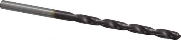 Chicago-Latrobe - #25 135° Cobalt Jobber Drill - TiAlN Finish, Right Hand Cut, Spiral Flute, Straight Shank, 3" OAL, Split Point - Eagle Tool & Supply