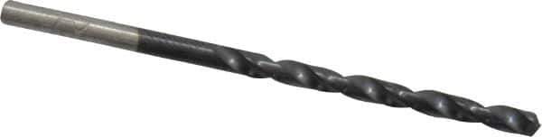 Chicago-Latrobe - #30 135° Cobalt Jobber Drill - TiAlN Finish, Right Hand Cut, Spiral Flute, Straight Shank, 2-3/4" OAL, Split Point - Eagle Tool & Supply