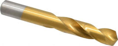 Chicago-Latrobe - 15/32" 135° Spiral Flute High Speed Steel Screw Machine Drill Bit - Eagle Tool & Supply