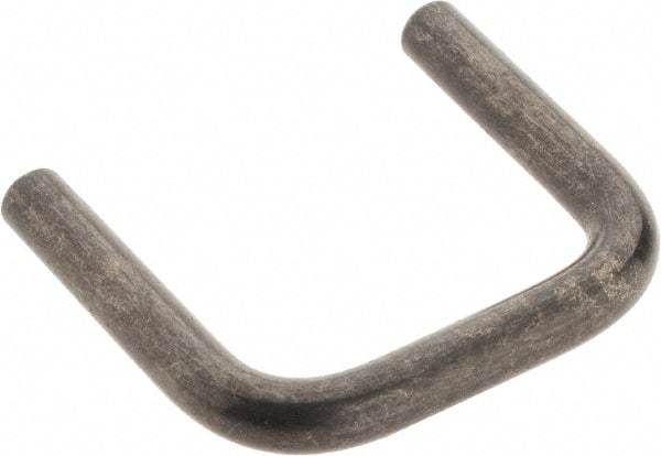 Amatom Electronic Hardware - 1-5/32" Long x 1" High, Round Handle - Black Oxide Finish, Stainless Steel, 1" Center to Center - Eagle Tool & Supply