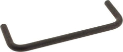 Amatom Electronic Hardware - 4-1/4" Long x 1-1/2" High, Round Handle - Black Oxide Finish, Stainless Steel, 4" Center to Center - Eagle Tool & Supply