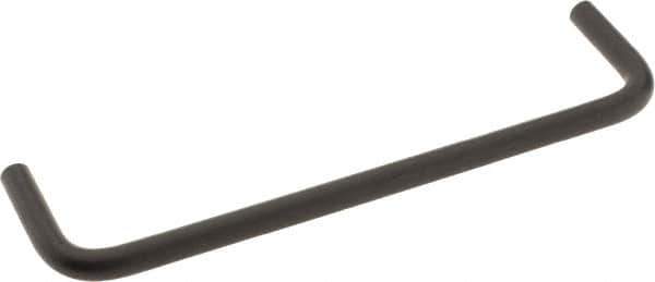 Amatom Electronic Hardware - 6-3/4" Long x 1-3/4" High, Round Handle - Black Oxide Finish, Stainless Steel, 6-7/16" Center to Center - Eagle Tool & Supply