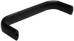Amatom Electronic Hardware - 4-27/32" Long x 0.63" Wide x 2" High, Oval Handle - Black Anodized, Aluminum, 4-9/16" Center to Center - Eagle Tool & Supply