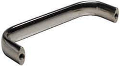 Amatom Electronic Hardware - 2-25/32" Long x 0.63" Wide x 1-1/2" High, Oval Handle - Clear Passivated, Stainless Steel, 2-1/2" Center to Center - Eagle Tool & Supply