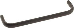 Amatom Electronic Hardware - 6-9/32" Long x 0.44" Wide x 1-1/2" High, Oval Handle - Black Oxide Finish, Stainless Steel, 6" Center to Center - Eagle Tool & Supply