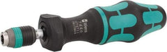 Wera - 1 Piece, 11 to 29 In/Lb, Adjustable Torque Limiting Screwdriver - 6" OAL, 1/4" Drive, 1 In/Lb Graduation - Eagle Tool & Supply