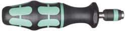 Wera - 1 Piece, 2-1/2 to 11-1/2 In/Lb, Preset Torque Limiting Screwdriver - 1/4" Drive - Eagle Tool & Supply