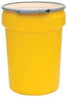 Eagle - 30 Gallon Capacity, Metal Lever Lock, Yellow Lab Pack - 5 Gallon Container, Polyethylene, 396 Lb. Capacity, UN 1H2/X120/S; UN 1H2/Y180/S Listing - Eagle Tool & Supply