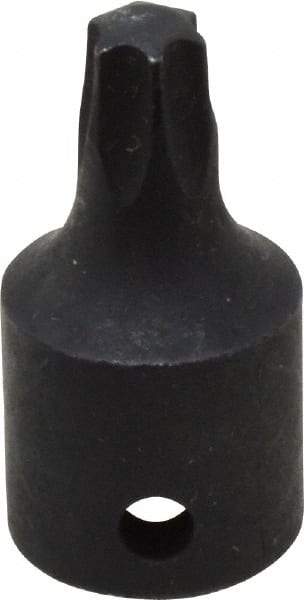 Blackhawk by Proto - 1/4" Drive, T30 Impact Torx Bit Socket - 1-3/16" OAL - Eagle Tool & Supply